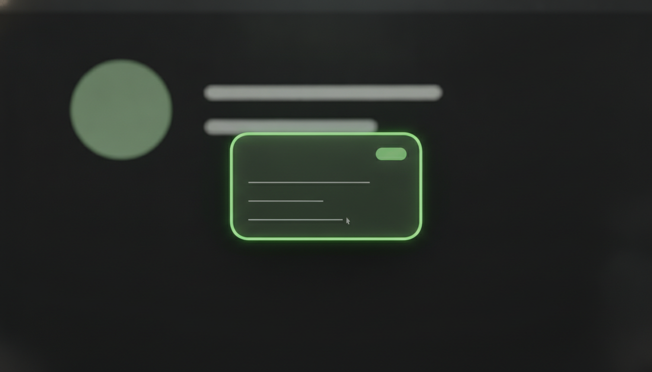 browser overlay note panel on a profile page