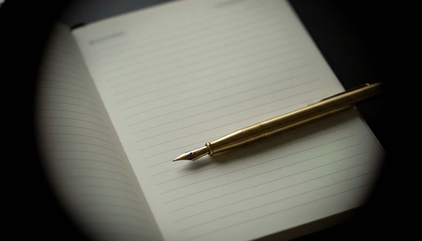 Tracking LinkedIn outreach follow ups in a notebook